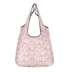 Pink Cats 3 Pack of Foldable Shopping Bags Default Title 3-Pack Shopping Bags animal Printed Offshore
