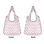 Flamingos 3 Pack of Foldable Shopping Bags 3-Pack Shopping Bags animal Printed Offshore