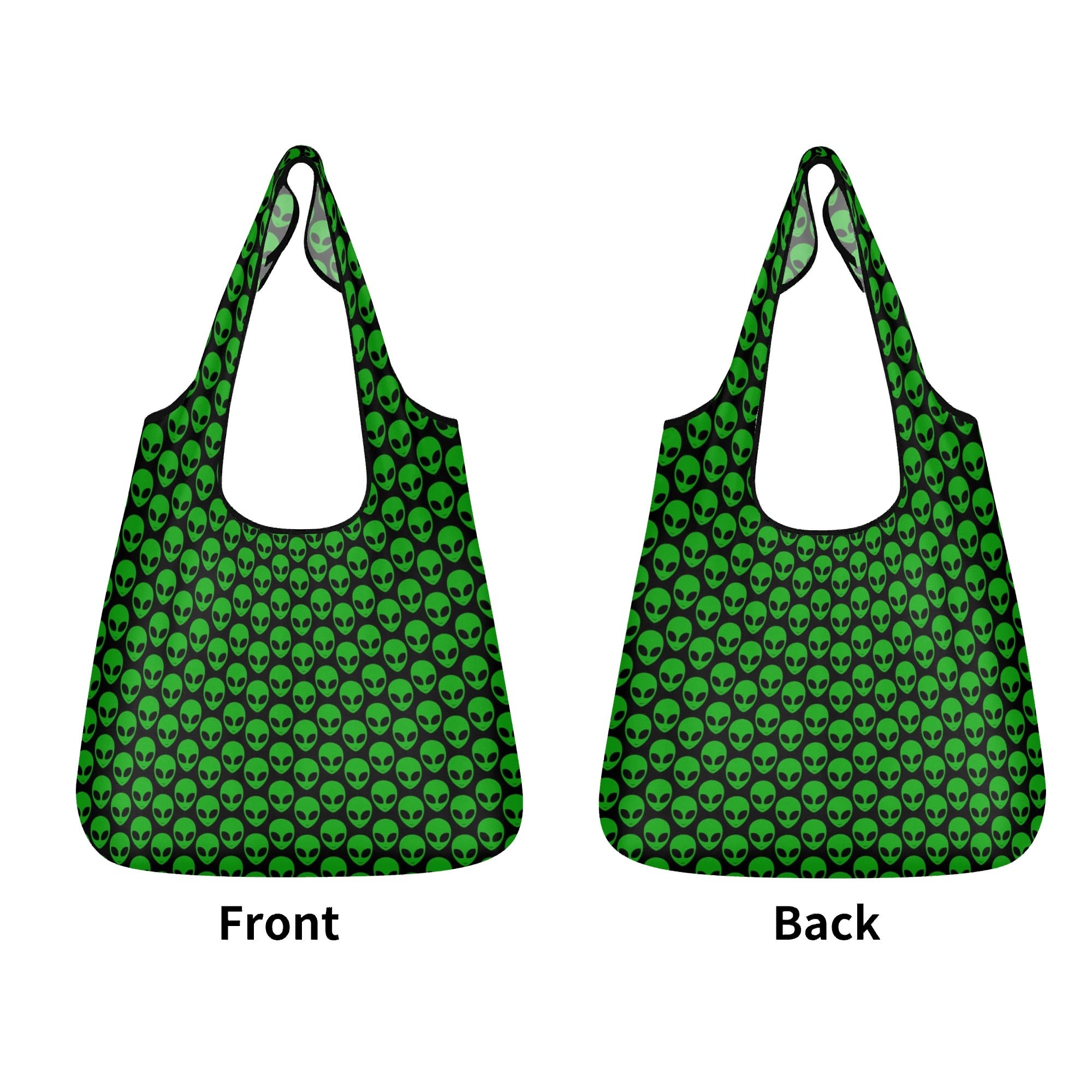 Aliens - 3 Pack of Foldable Shopping Bags 3-Pack Shopping Bags Printed Offshore Sci Fi