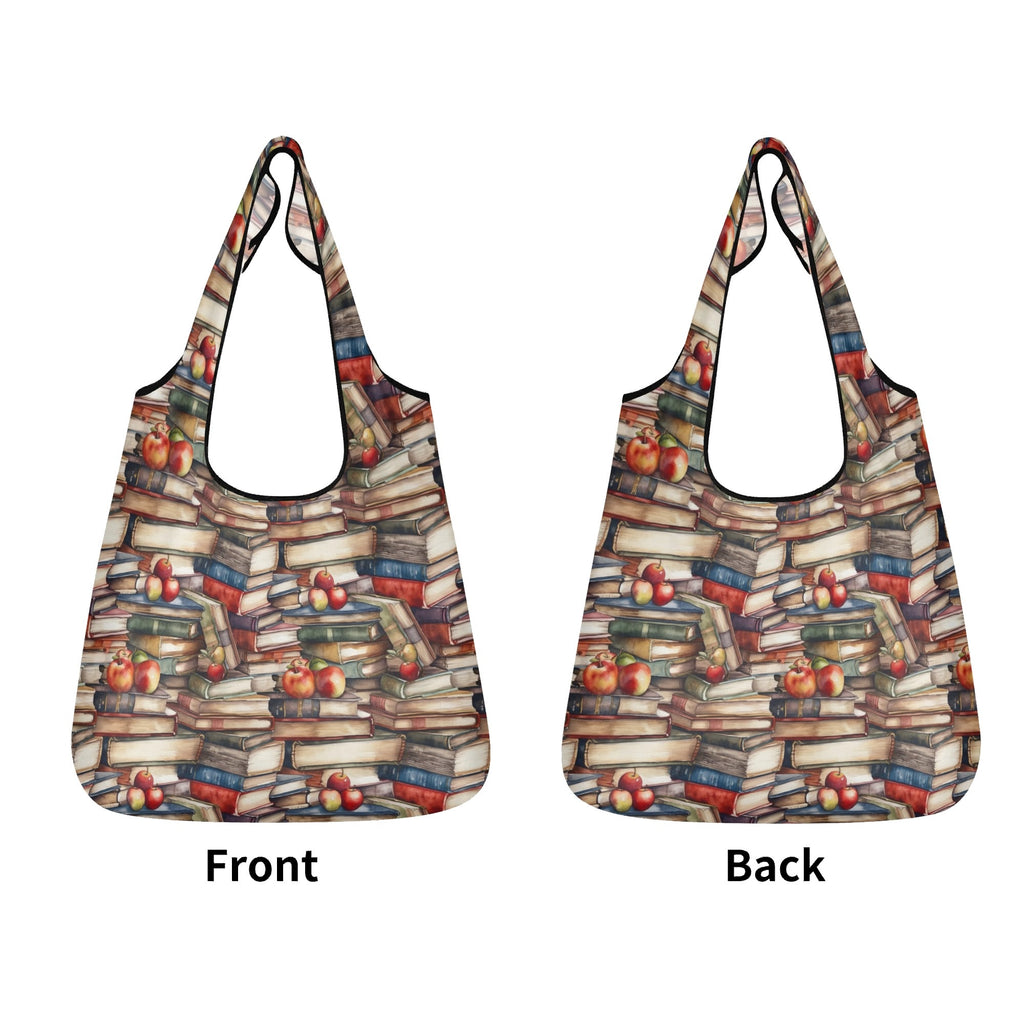 Watercolour Books 3 Pack of Foldable Shopping Bags 3-Pack Shopping Bags Printed Offshore Reading