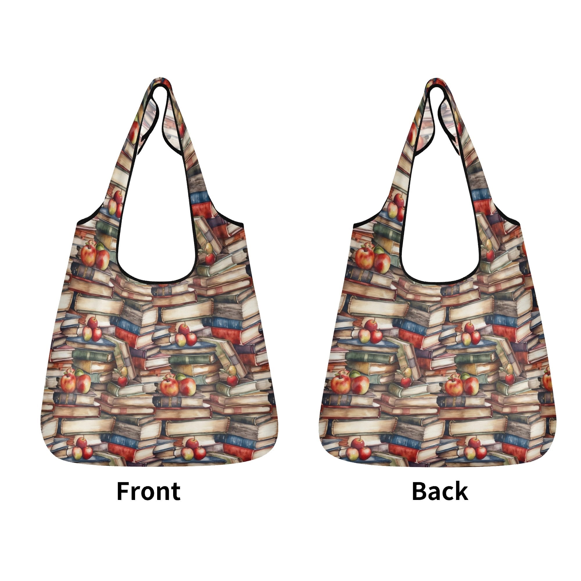 Watercolour Books - 3 Pack of Foldable Shopping Bags 3-Pack Shopping Bags Printed Offshore Reading