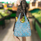 Dad Seagull 3 Pack of Foldable Shopping Bags 3-Pack Shopping Bags animal Dad Printed Offshore