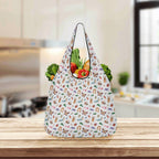 Cute Little Bugs 3 Pack of Foldable Shopping Bags 3-Pack Shopping Bags animal Printed Offshore