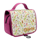 Personalised Tropical Surf Toiletry Cosmetic Travel Bag Personalised Cosmetic / Toiletry Bag Printed Offshore Surf
