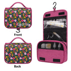 Personalised Tropical Floral Toiletry Cosmetic Travel Bag Personalised Cosmetic / Toiletry Bag Plants Printed Offshore