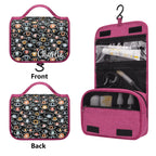 Personalised Eyes On Black Toiletry Cosmetic Travel Bag Personalised Cosmetic / Toiletry Bag Printed Offshore