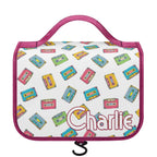 Personalised - Colourful Cassettes - Toiletry Cosmetic Travel Bag Default Title Personalised Cosmetic / Toiletry Bag Music Printed Offshore Retro