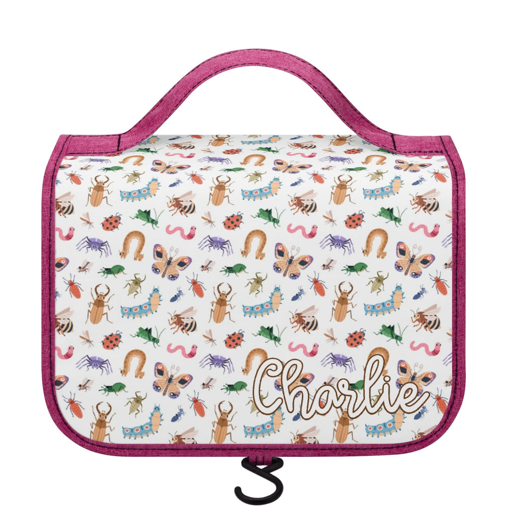 Personalised Cute Little Bugs Toiletry Cosmetic Travel Bag Default Title Personalised Cosmetic / Toiletry Bag animal Printed Offshore