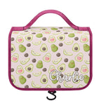 Personalised Avocado Love Toiletry Cosmetic Travel Bag Default Title Personalised Cosmetic / Toiletry Bag Food Printed Offshore