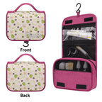 Personalised Avocado Love Toiletry Cosmetic Travel Bag Personalised Cosmetic / Toiletry Bag Food Printed Offshore
