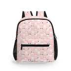 Personalised Pink Cats Small Kids Backpack, Name On Back Default Title Personalised Small Kids Backpack animal Printed Offshore
