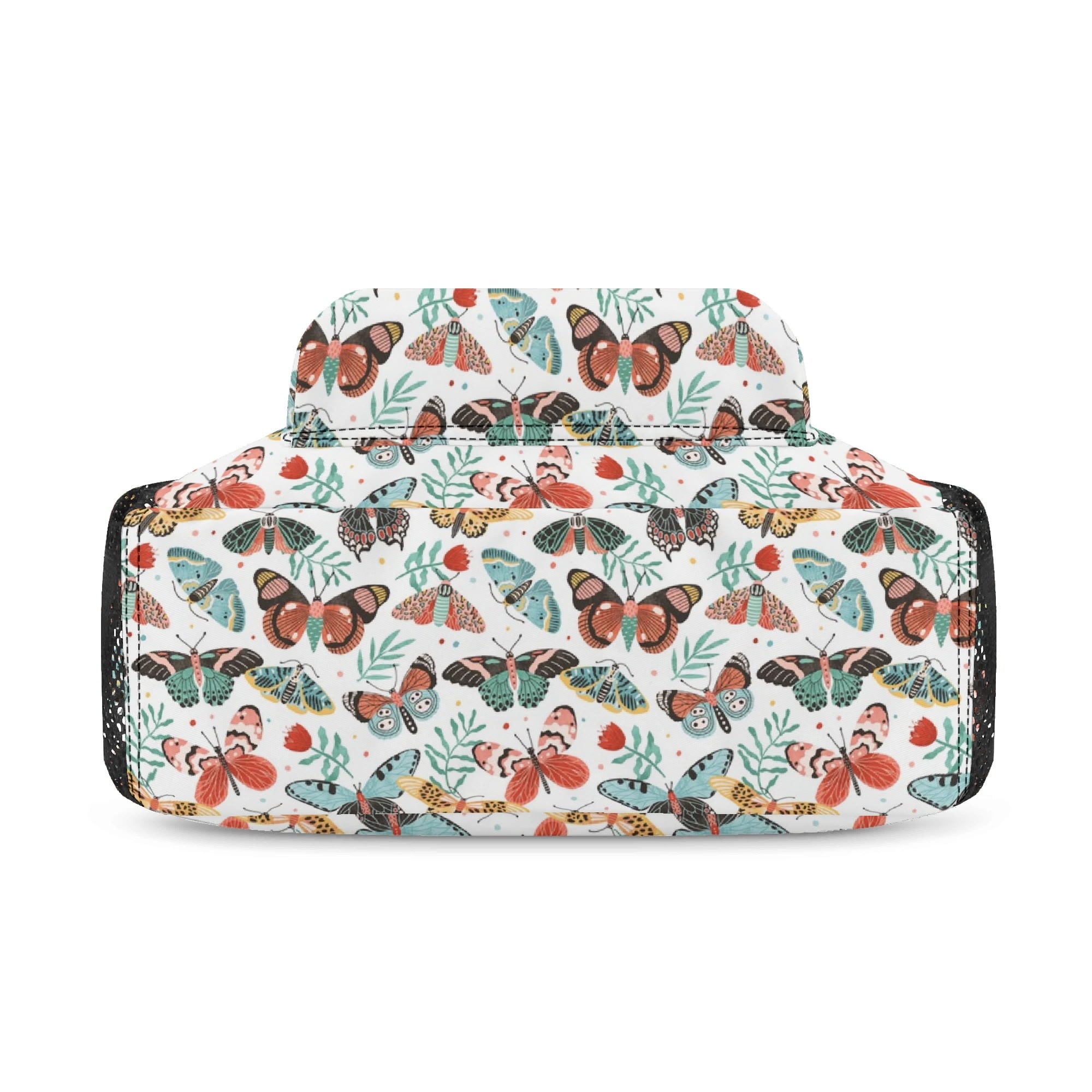 Personalised Pretty Moths And Butterflies Small Kids Backpack, Name On Back Personalised Small Kids Backpack animal Printed Offshore
