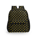 Personalised Yellow Lightning Small Kids Backpack, Name On Back Default Title Personalised Small Kids Backpack comic Printed Offshore