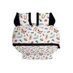 Personalised Cute Little Bugs Small Kids Backpack, Name On Back Personalised Small Kids Backpack animal Printed Offshore