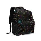 Personalised Stars And Swirls Small Kids Backpack, Name On Back Personalised Small Kids Backpack Printed Offshore