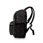 Personalised Stars And Swirls Small Kids Backpack, Name On Back Personalised Small Kids Backpack Printed Offshore
