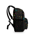 Personalised Stars And Swirls Small Kids Backpack, Name On Back Personalised Small Kids Backpack Printed Offshore