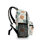 Personalised Cute Cat Faces Small Kids Backpack, Name On Back Personalised Small Kids Backpack animal Printed Offshore