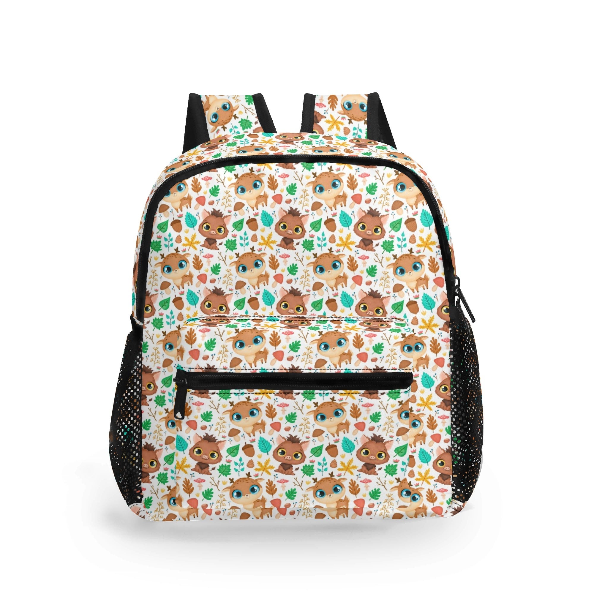 Personalised - Cute Animals - Small Kids Backpack, Name On Back Default Title Personalised Small Kids Backpack animal Printed Offshore