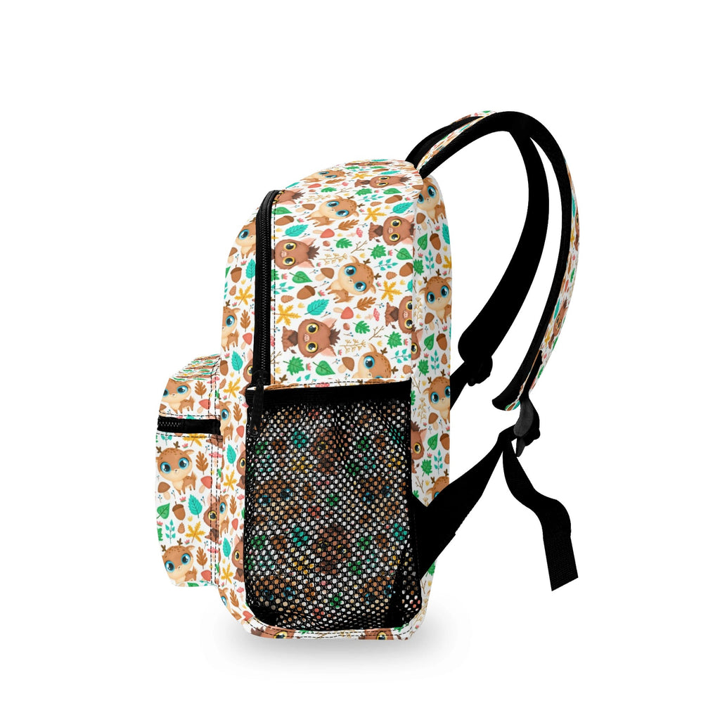 Personalised Cute Animals Small Kids Backpack, Name On Back Personalised Small Kids Backpack animal Printed Offshore