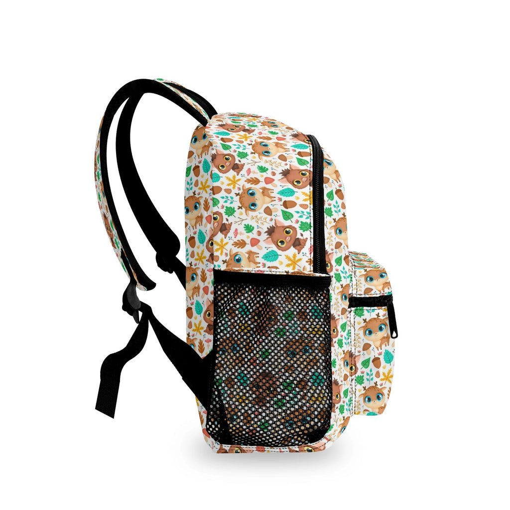 Personalised Cute Animals Small Kids Backpack, Name On Back Personalised Small Kids Backpack animal Printed Offshore