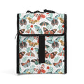 Pretty Moths And Butterflies Flip-top Lunch Bag Default Title Flip Top Lunch Bag animal Printed Offshore