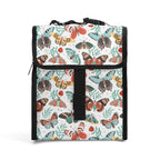 Pretty Moths And Butterflies Flip-top Lunch Bag Default Title Flip Top Lunch Bag animal Printed Offshore