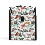 Pretty Moths And Butterflies Flip-top Lunch Bag Flip Top Lunch Bag animal Printed Offshore