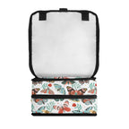 Pretty Moths And Butterflies Flip-top Lunch Bag Flip Top Lunch Bag animal Printed Offshore