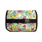 Tropical Flowers On White Flip-top Lunch Bag Flip Top Lunch Bag Plants Printed Offshore