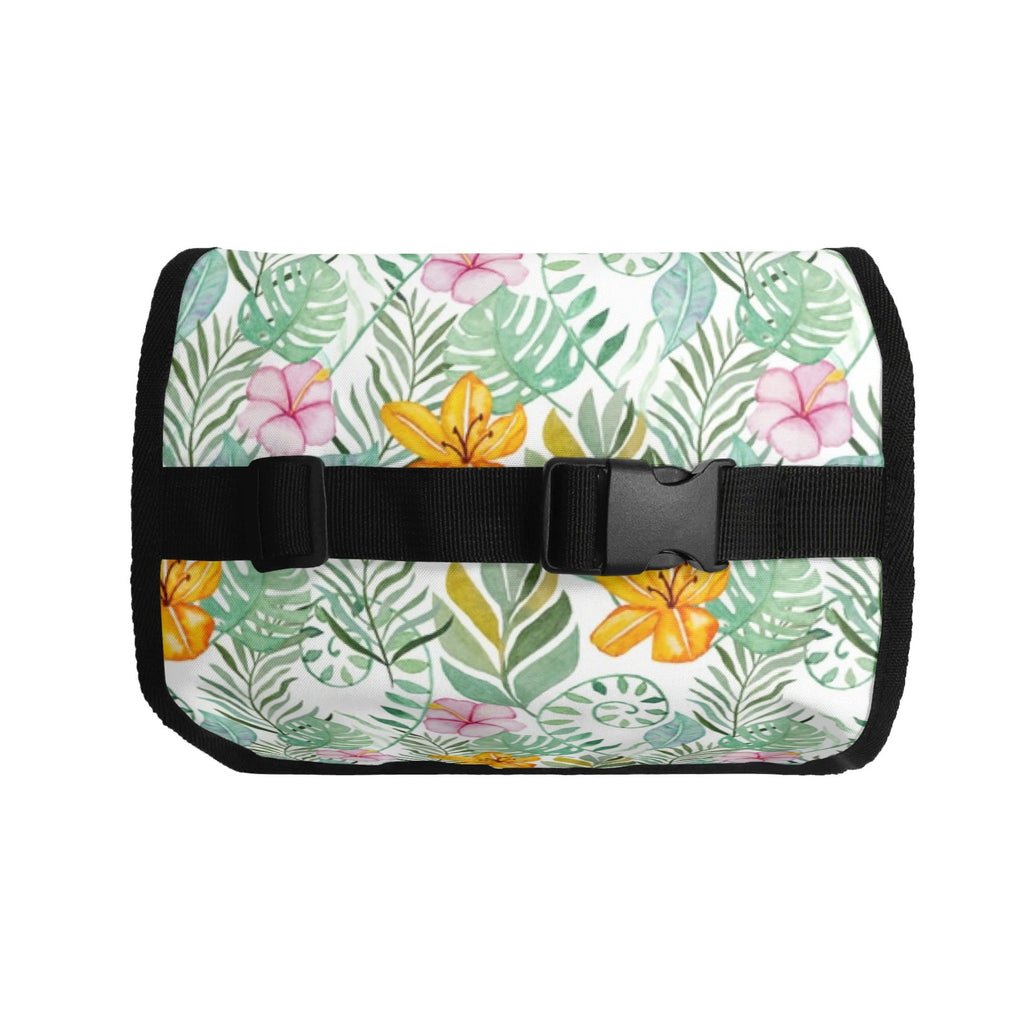 Tropical Flowers And Leaves Flip-top Lunch Bag Flip Top Lunch Bag Plants Printed Offshore