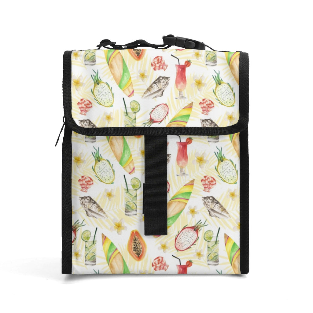 Tropical Surf Flip-top Lunch Bag Default Title Flip Top Lunch Bag Printed Offshore Surf