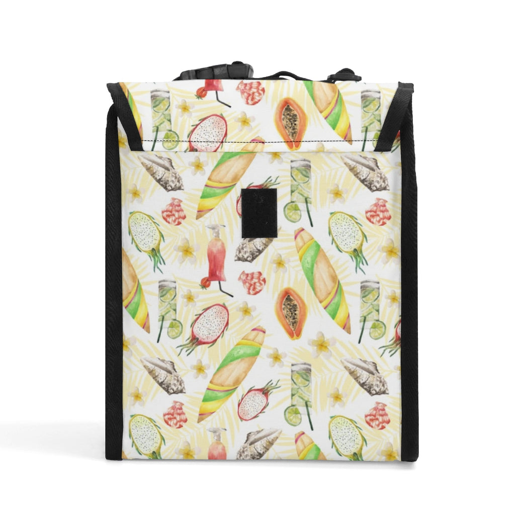 Tropical Surf Flip-top Lunch Bag Flip Top Lunch Bag Printed Offshore Surf