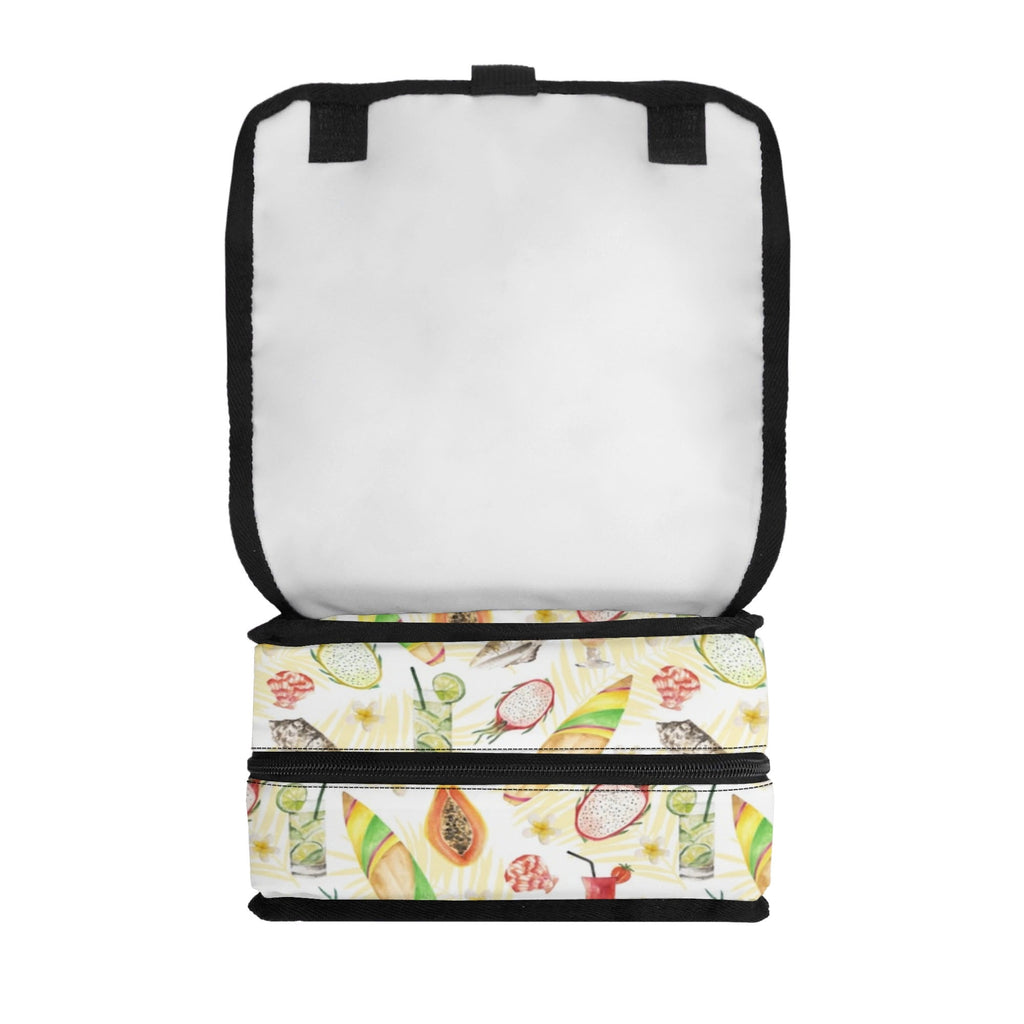 Tropical Surf Flip-top Lunch Bag Flip Top Lunch Bag Printed Offshore Surf