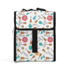 Ukulele Flip-top Lunch Bag Default Title Flip Top Lunch Bag Music Printed Offshore