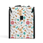 Ukulele Flip-top Lunch Bag Flip Top Lunch Bag Music Printed Offshore