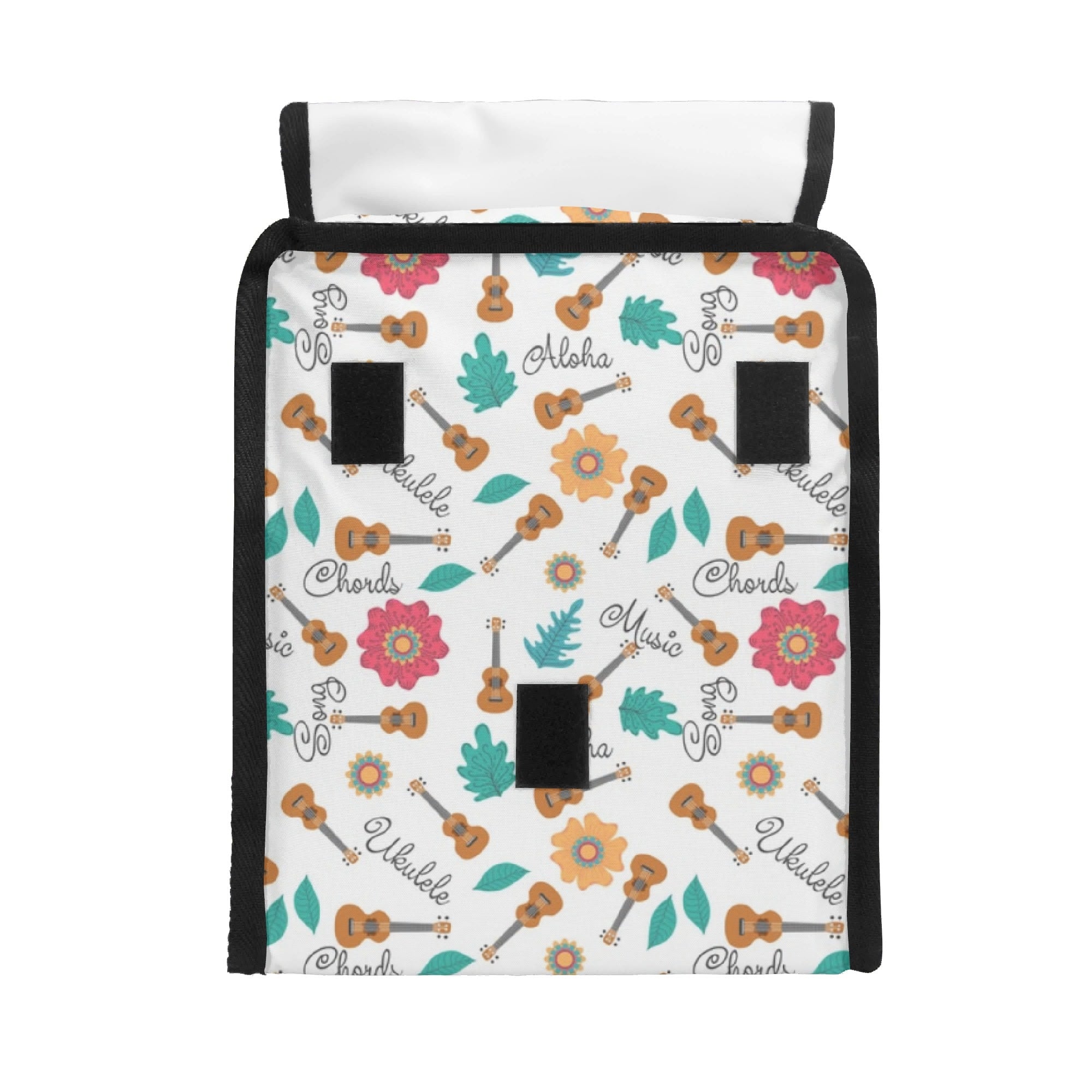 Ukulele Flip-top Lunch Bag Flip Top Lunch Bag Music Printed Offshore