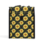 Painted Sunflowers Flip-top Lunch Bag Flip Top Lunch Bag Plants Printed Offshore