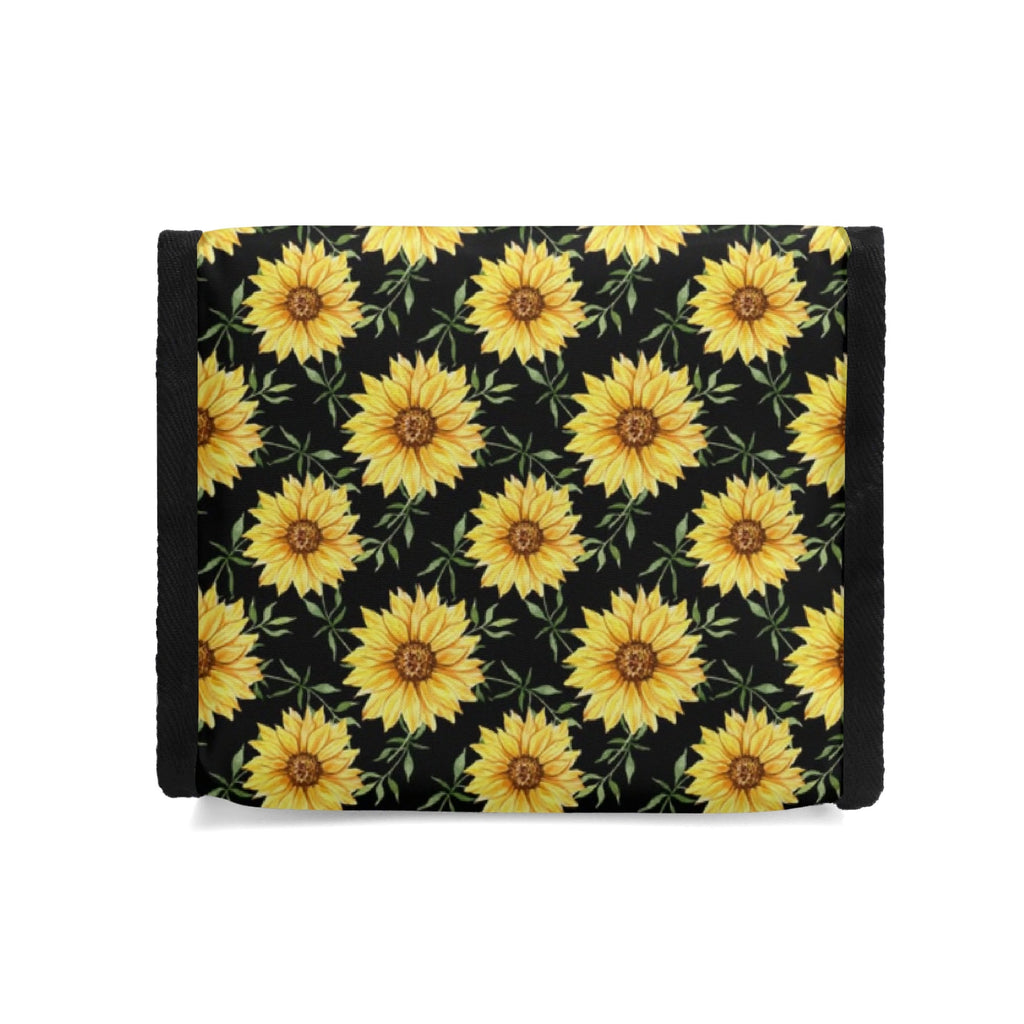 Painted Sunflowers Flip-top Lunch Bag Flip Top Lunch Bag Plants Printed Offshore
