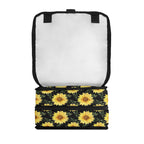 Painted Sunflowers Flip-top Lunch Bag Flip Top Lunch Bag Plants Printed Offshore