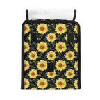 Painted Sunflowers Flip-top Lunch Bag Flip Top Lunch Bag Plants Printed Offshore