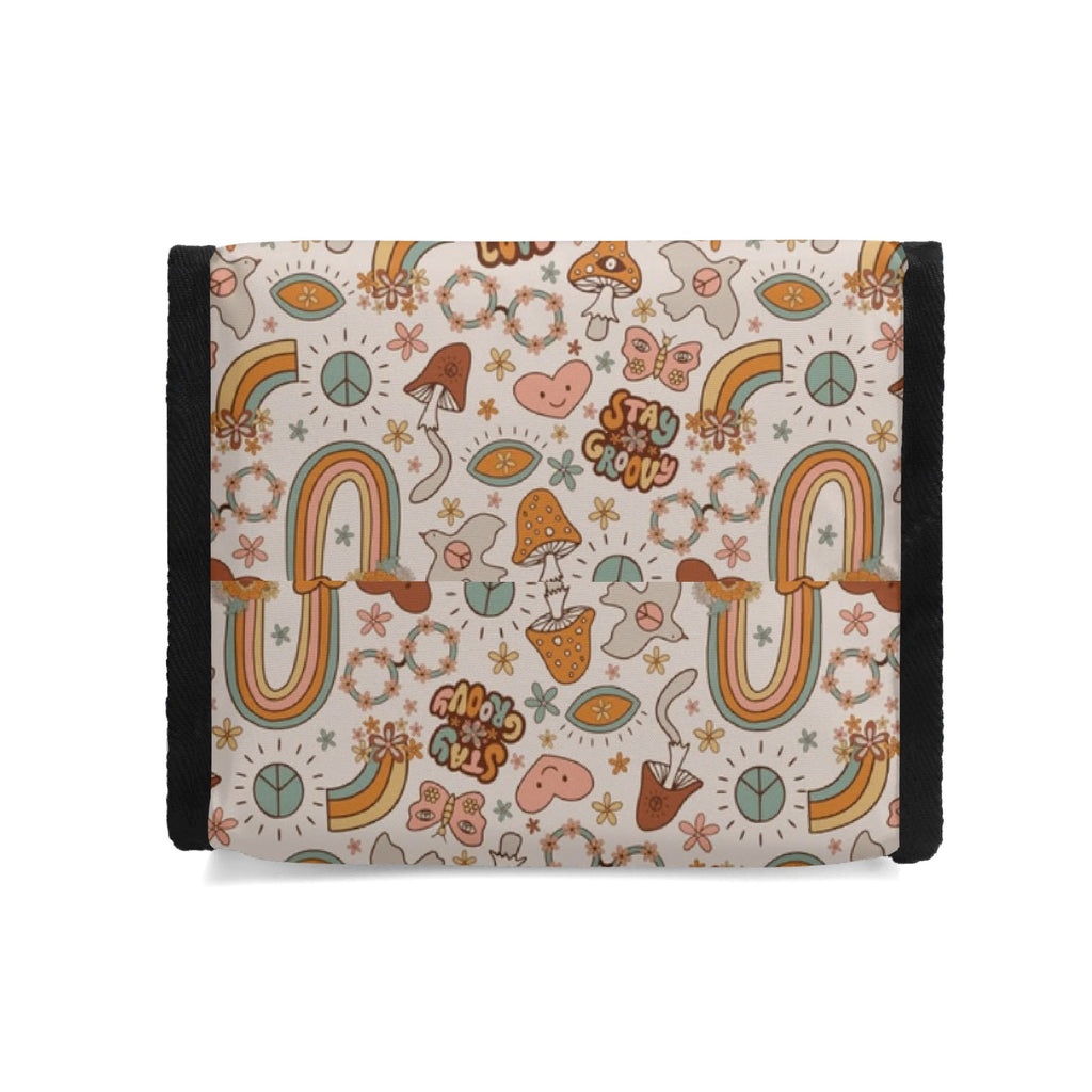 Peace And Love Flip-top Lunch Bag Flip Top Lunch Bag Printed Offshore Retro