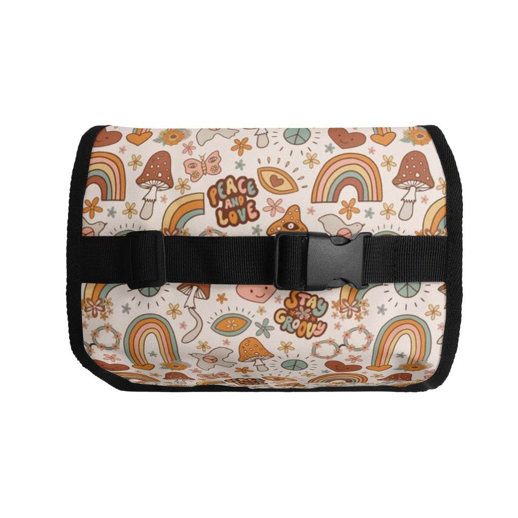 Peace And Love Flip-top Lunch Bag Flip Top Lunch Bag Printed Offshore Retro