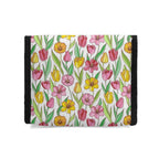 Pink And Yellow Floral Flip-top Lunch Bag Flip Top Lunch Bag Plants Printed Offshore