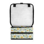 Delicate Frangipani Flip-top Lunch Bag Flip Top Lunch Bag Plants Printed Offshore