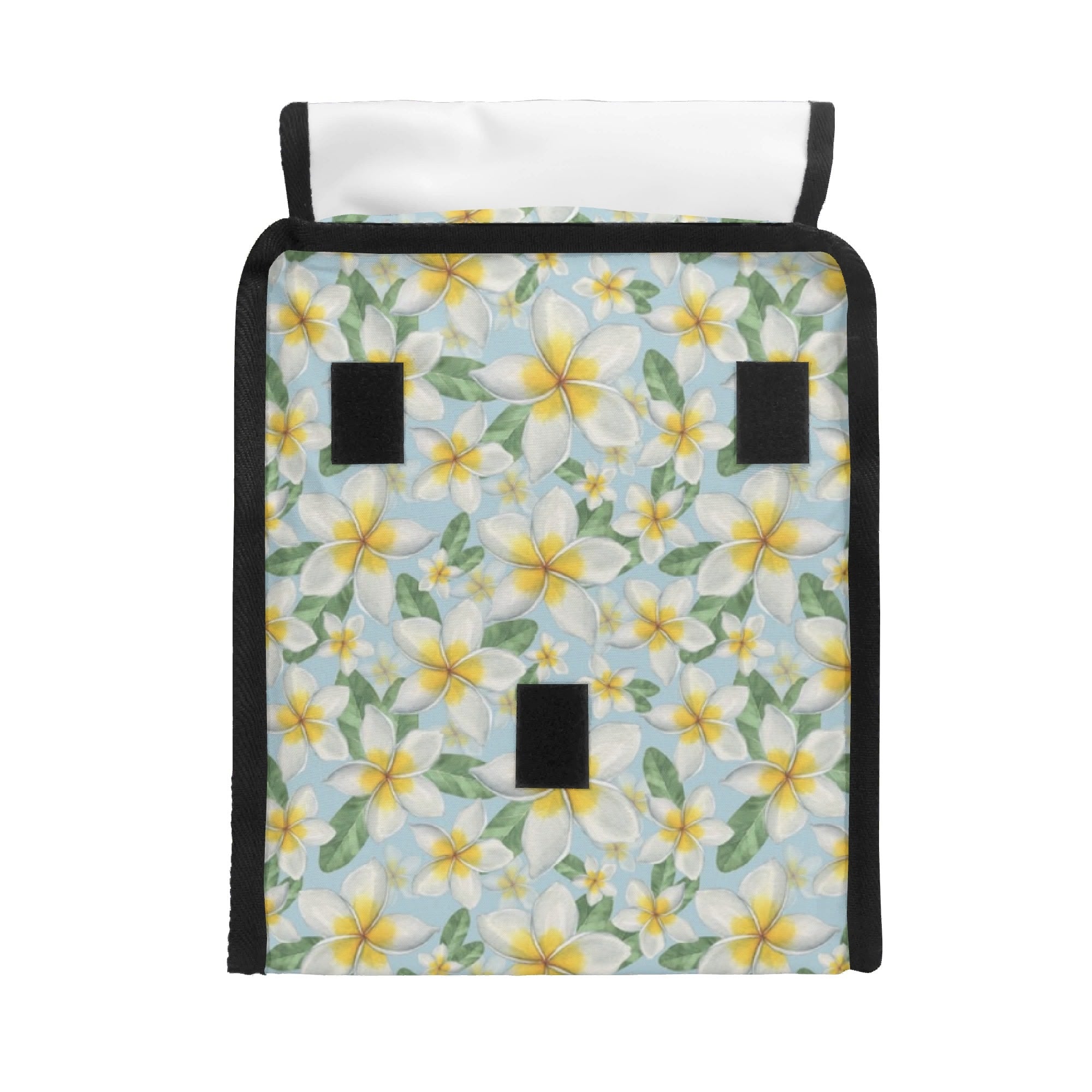Delicate Frangipani Flip-top Lunch Bag Flip Top Lunch Bag Plants Printed Offshore