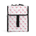 Flamingos Flip-top Lunch Bag Default Title Flip Top Lunch Bag animal Printed Offshore