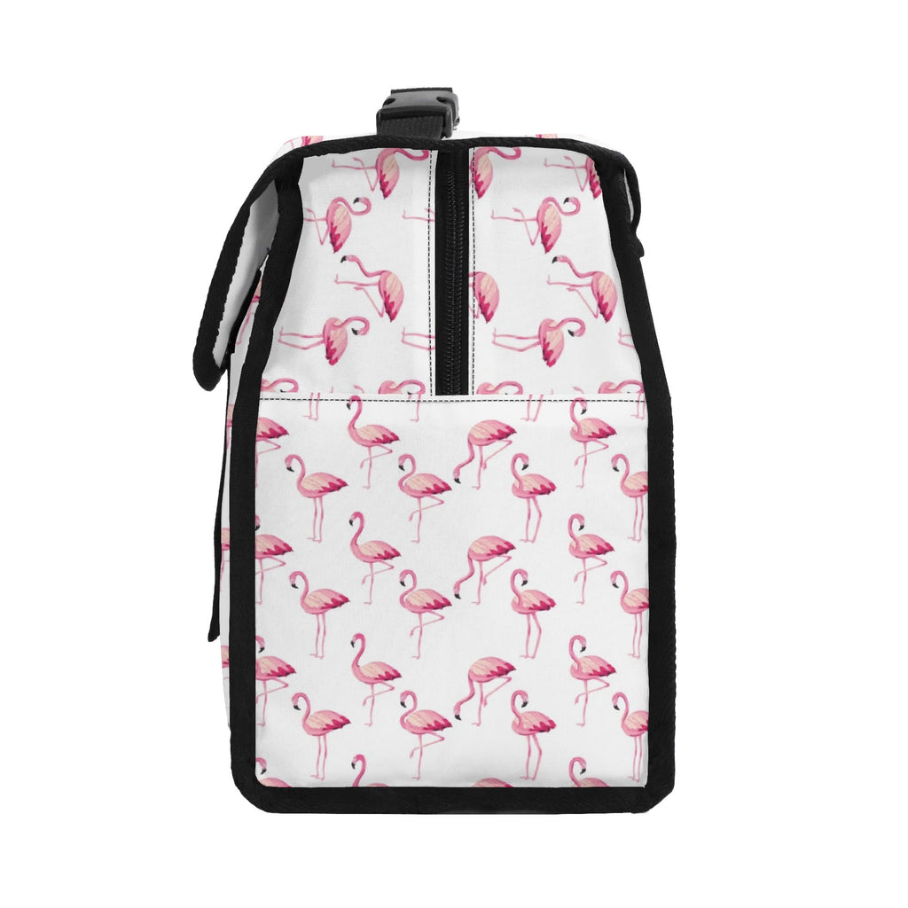 Flamingos Flip-top Lunch Bag Flip Top Lunch Bag animal Printed Offshore