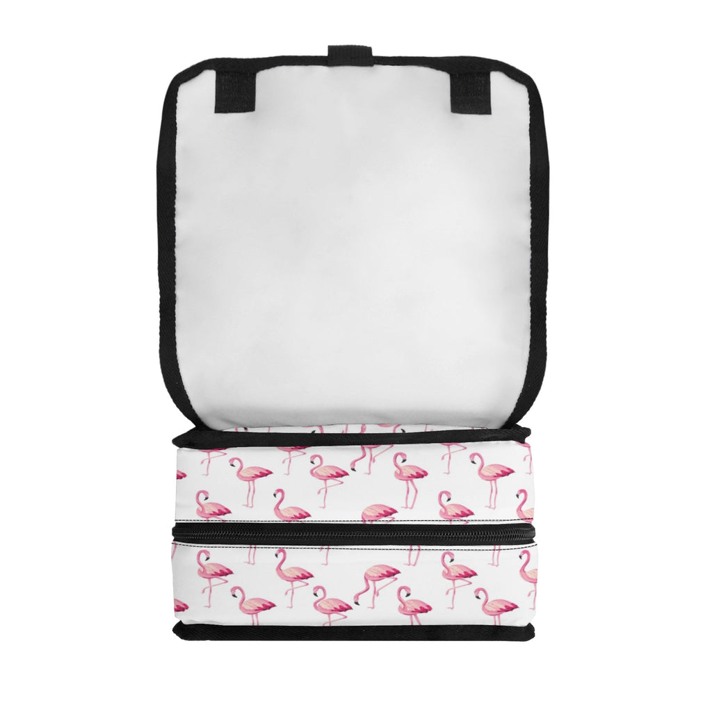 Flamingos Flip-top Lunch Bag Flip Top Lunch Bag animal Printed Offshore