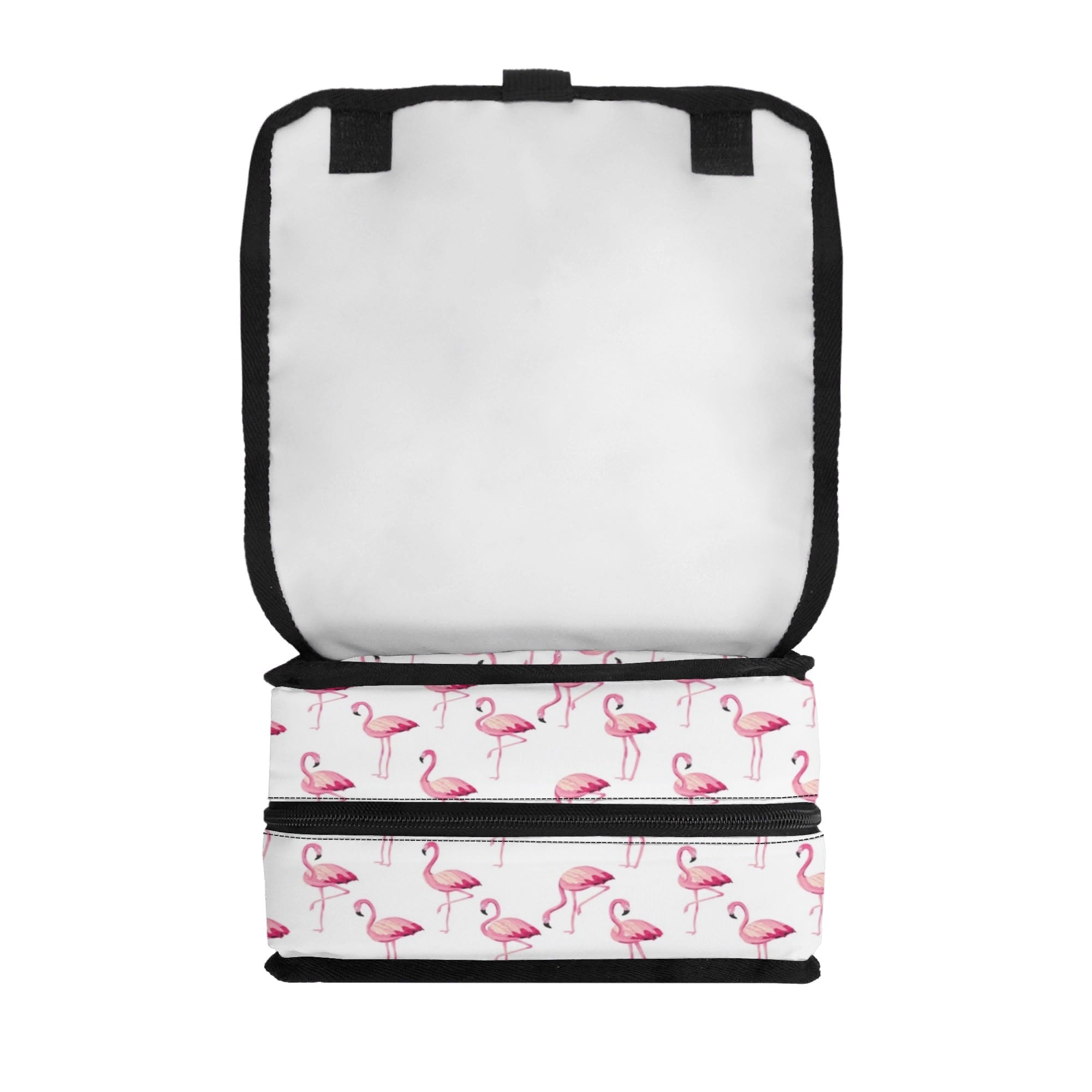 Flamingos Flip-top Lunch Bag Flip Top Lunch Bag animal Printed Offshore